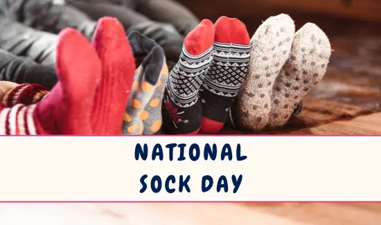 National Sock Day in December