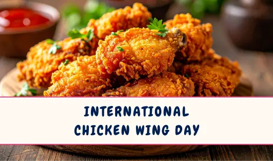International Chicken Wing Day in July
