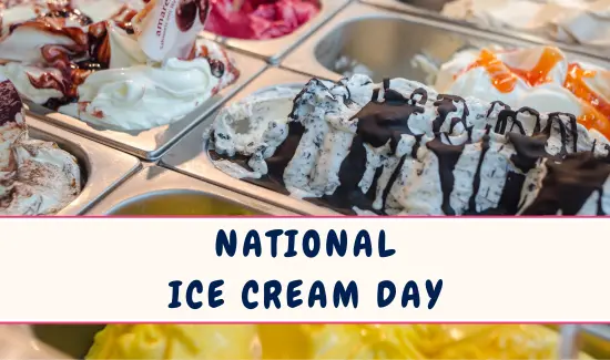 National Ice Cream Day