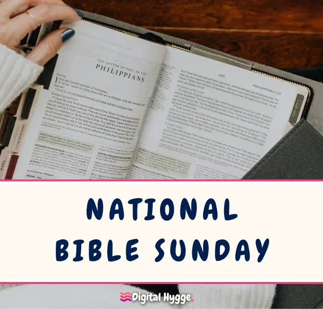 National Bible Sunday on Fourth Sunday of January