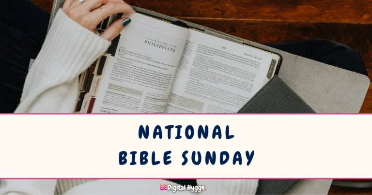 National Bible Sunday on Fourth Sunday of January