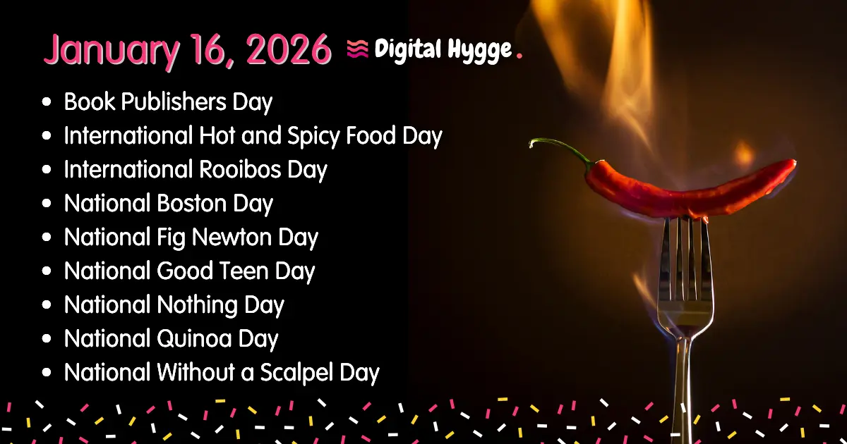 National Days on January 16