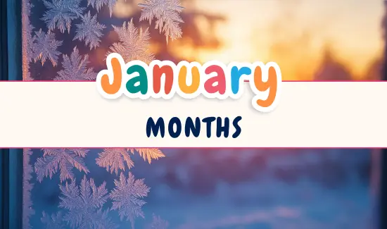 National and International Months in January