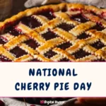 National Cherry Pie Day