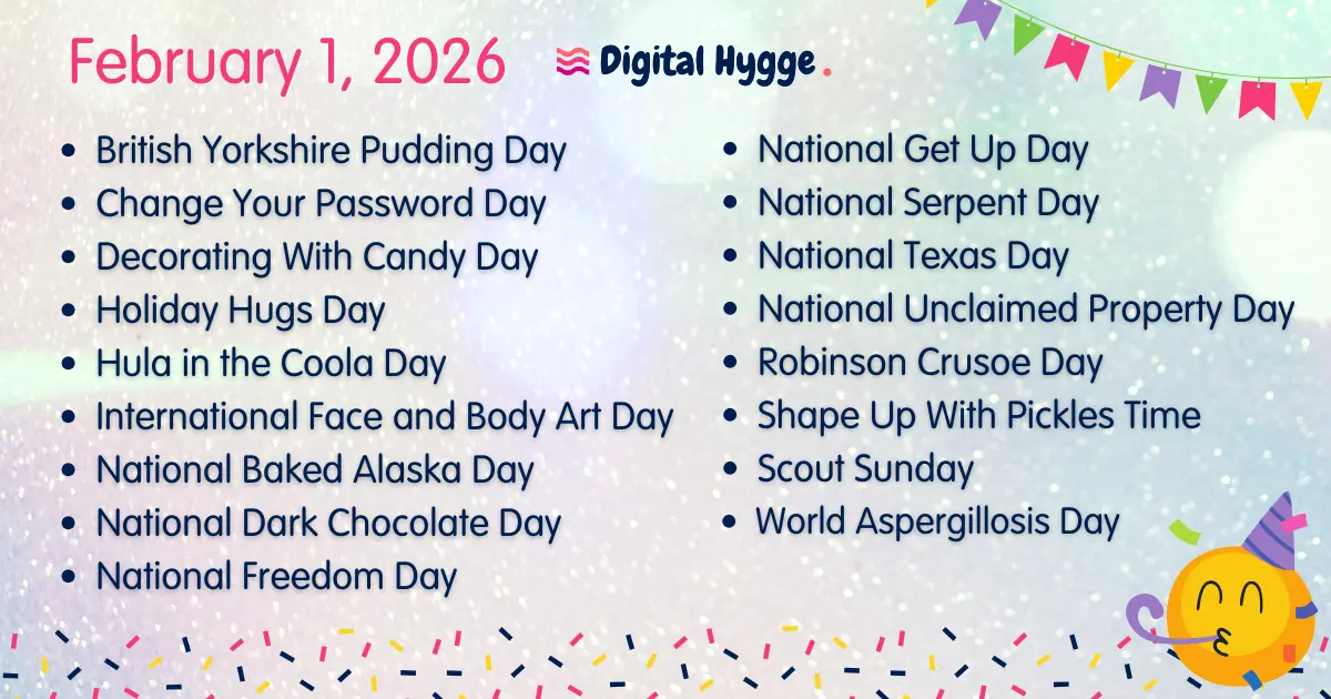 National Days on February 1, 2026