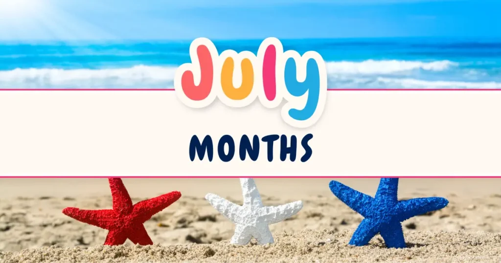 National, International and Awareness Months in July