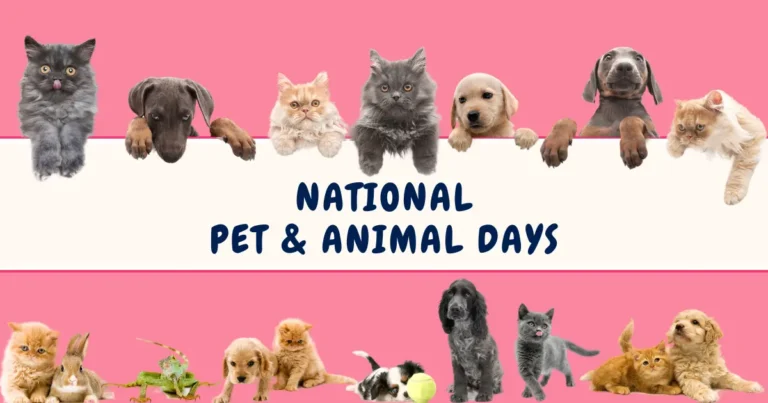 National Pet & Animal Days
