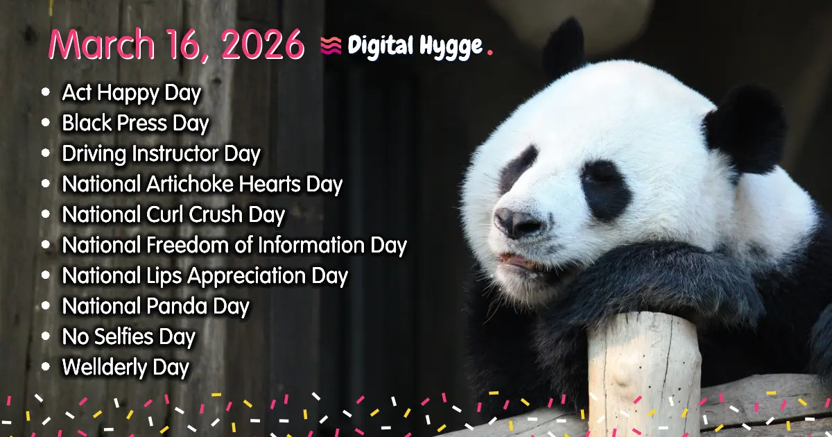 National Days on March 16, 2026