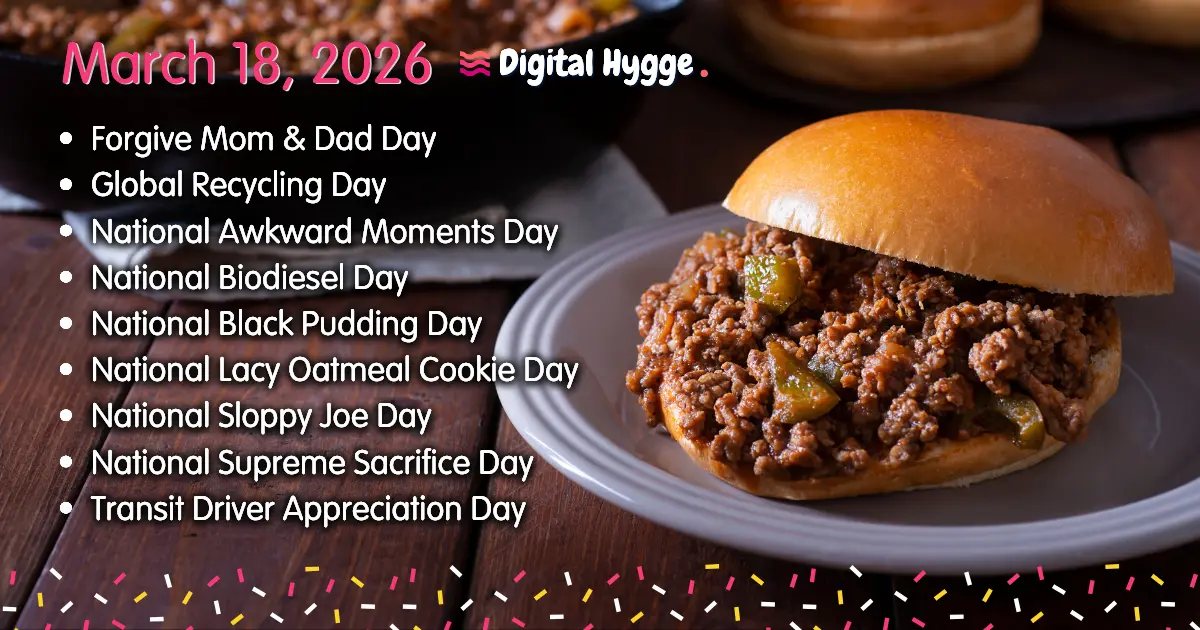 National Days on March 18, 2026