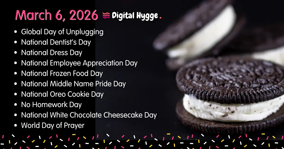 National Days on March 6, 2026