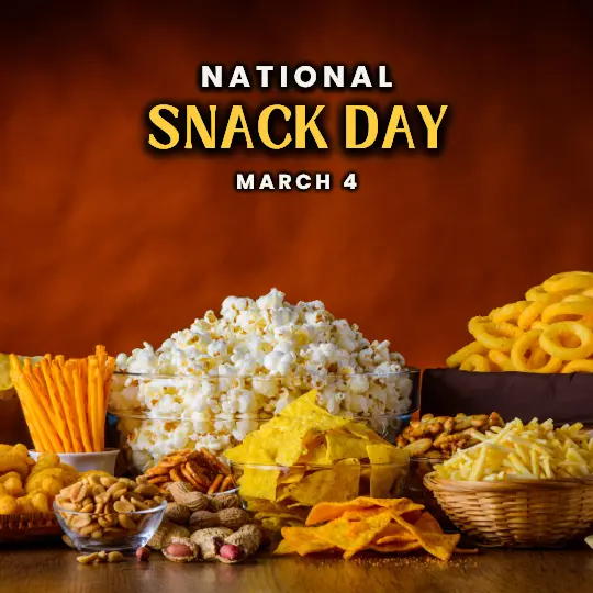 National Snack Day March 4