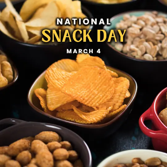 National Snack Day March 4