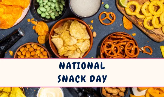 National Snack Day in March