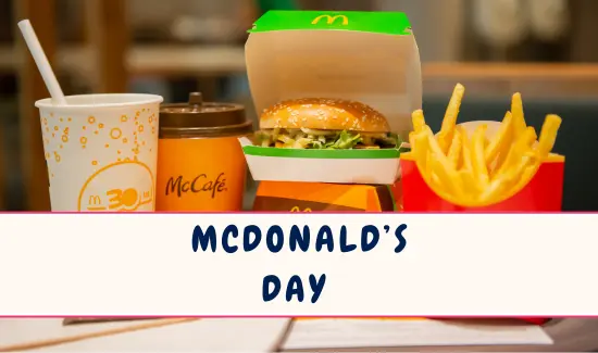 McDonald’s Day in April