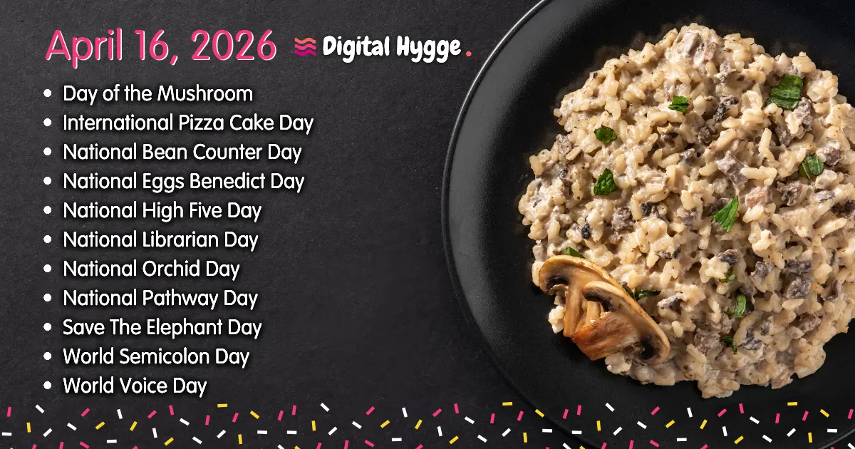 National Days on April 16, 2026