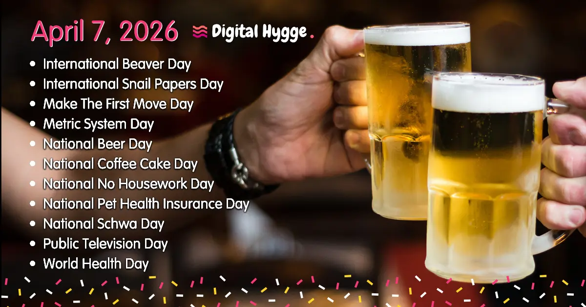 National Days on April 7, 2026