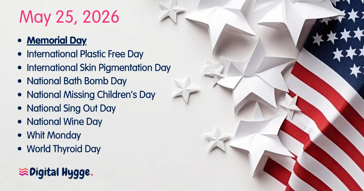 National Days on May 25, 2026