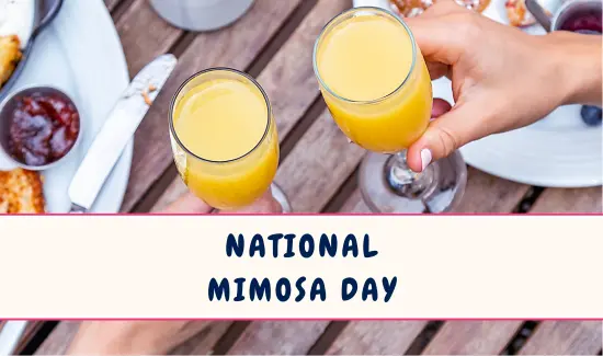 National Mimosa Day in May