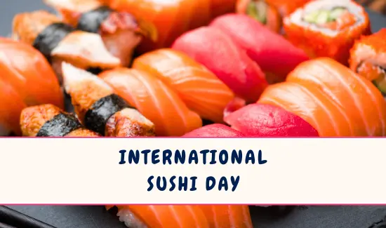 International Sushi Day