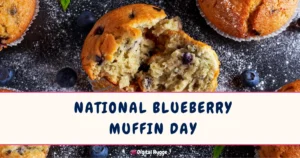 National Blueberry Muffin Day
