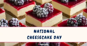 National Cheesecake Day
