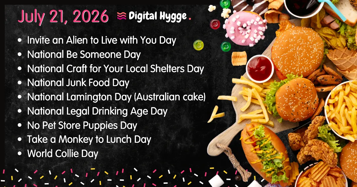 National Days on July 21, 2026