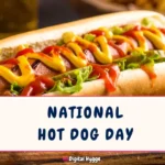 National Hot Dog Day