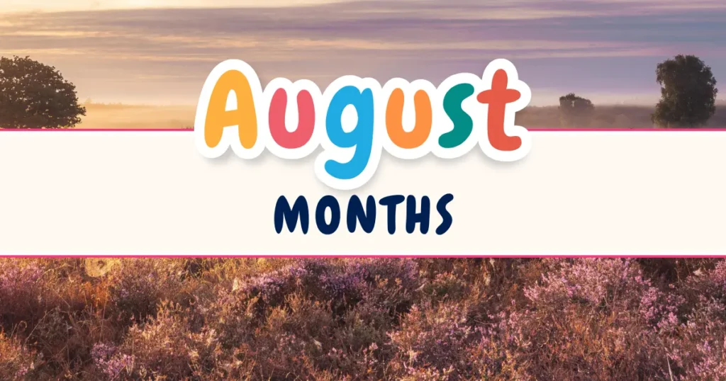 National, International and Awareness Months in August
