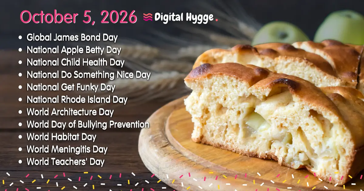 National Days on October 5, 2026