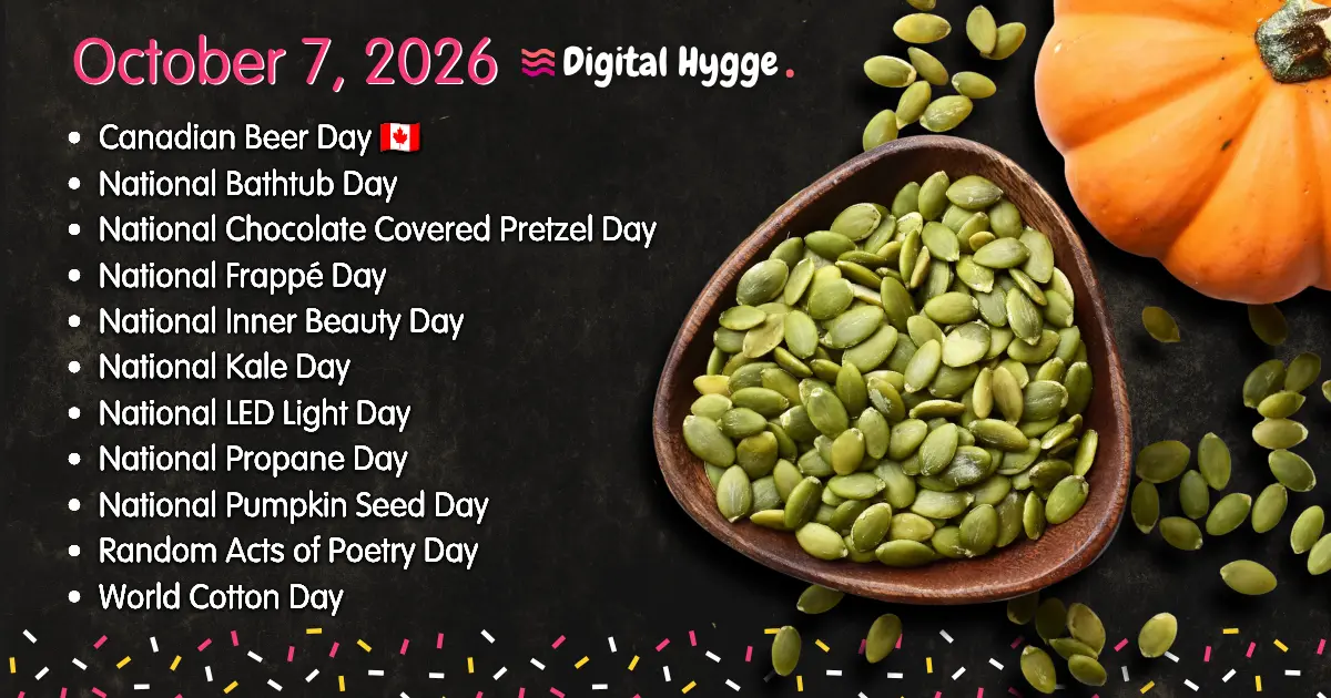 National Days on October 7, 2026