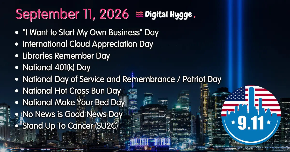 National Days on September 11, 2026