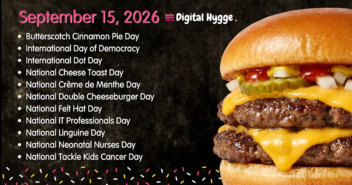 National Days on September 15, 2026