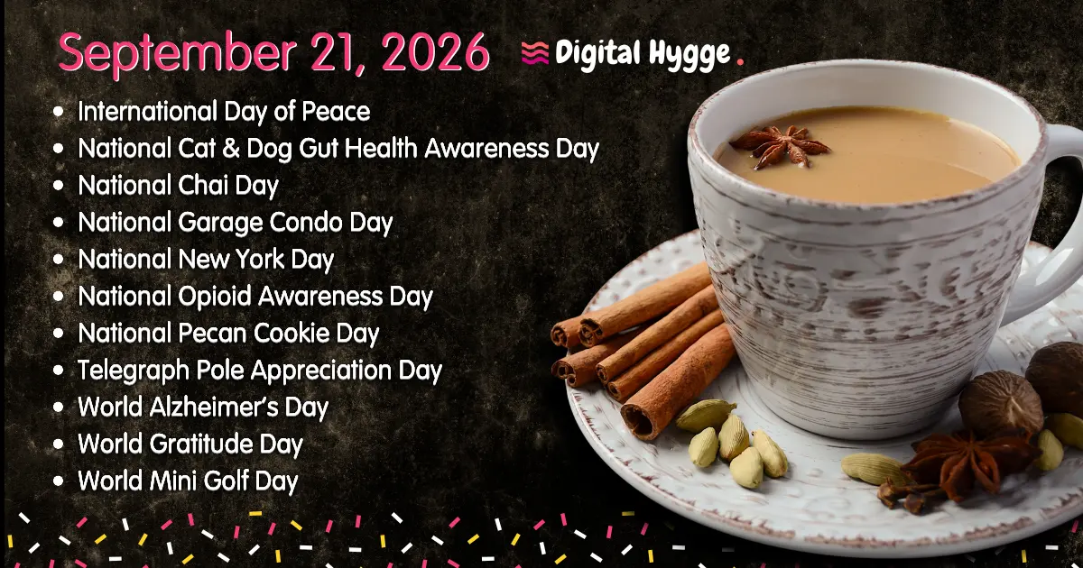National Days on September 21, 2026