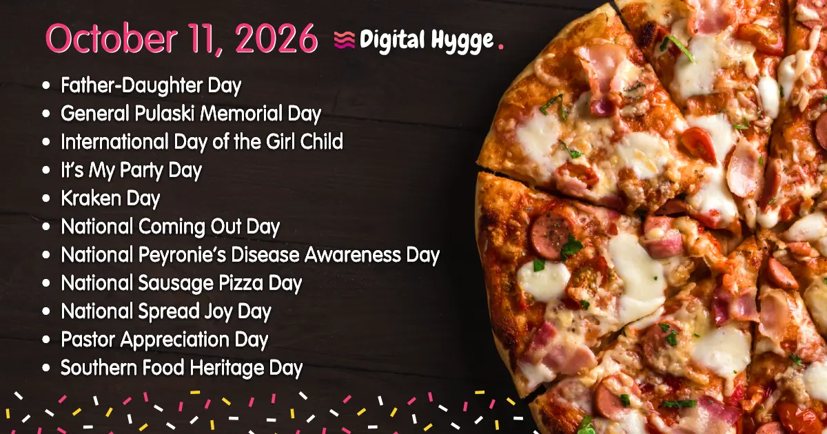 National Days on October 11, 2026