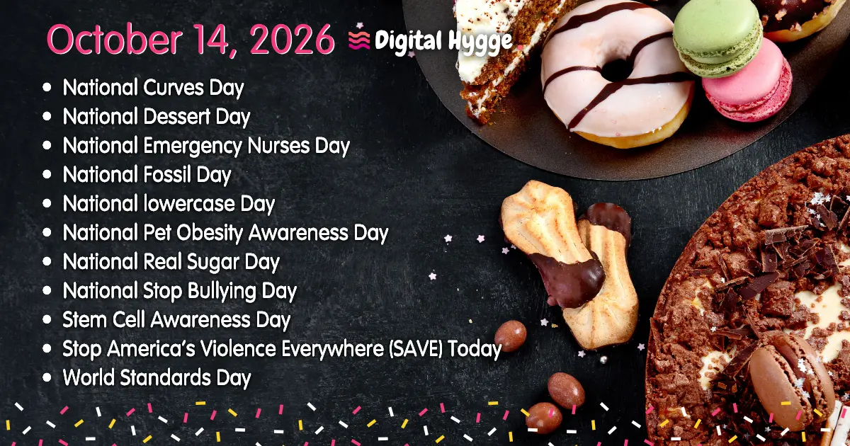 National Days on October 14, 2026