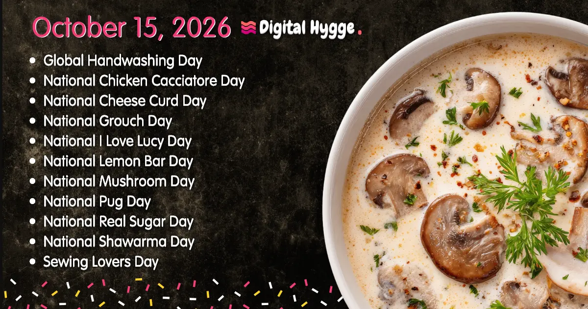 National Days on October 15, 2026