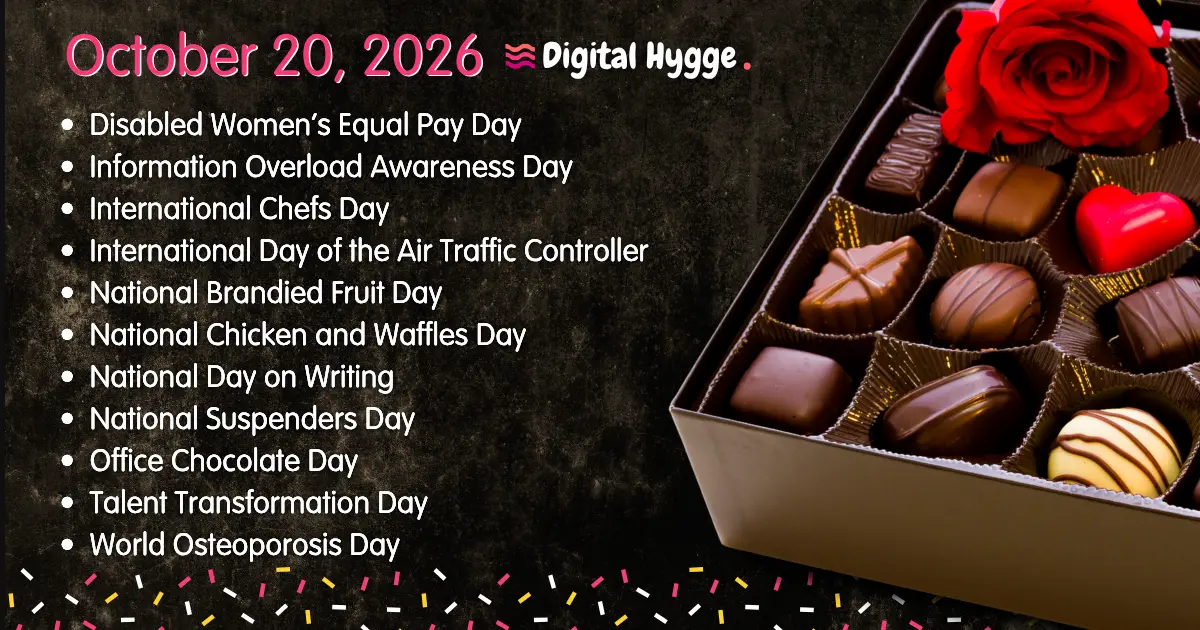 National Days on October 20, 2026