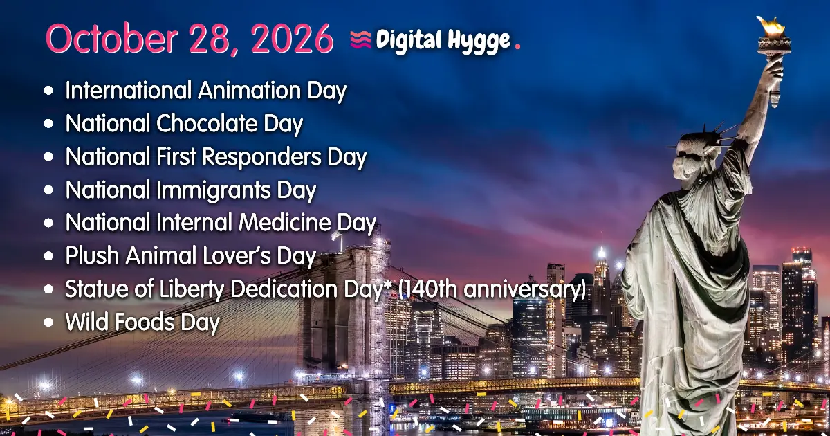 National Days on October 28, 2026