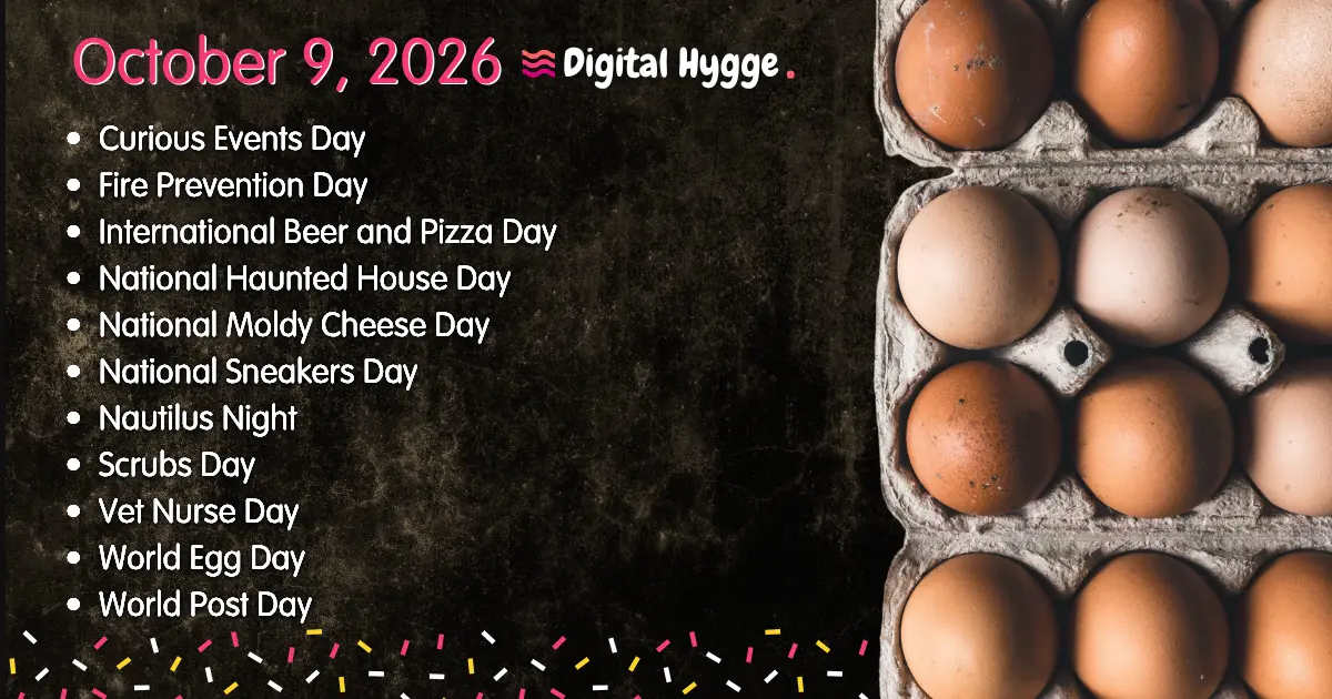 National Days on October 9, 2026
