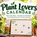 National Days & Observances for Plant Lovers 